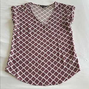 Express Cap Sleeve Fitted Blouse